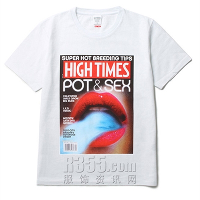 【联名款WACKO MARIA x HIGH TIMES】微潮短袖T恤