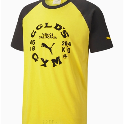 【联名款PUMA x GOLDS GYM】男运动T恤