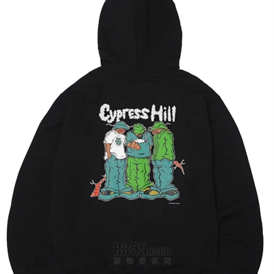 微潮卫衣【Pot Meets Pop X Cypress hill】