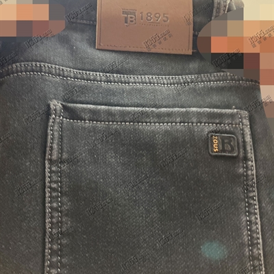 商务牛仔裤【实拍】