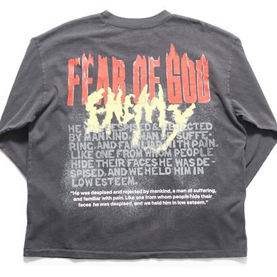 微潮T恤【RRR123 x FEAR OF GOD】