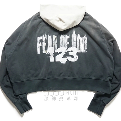 微潮卫衣【RRR123 x FEAR OF GOD】