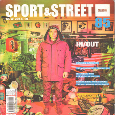 2018-2019秋冬sport&street男装系列款式期刊