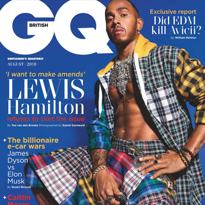 2018年08月英国《GQ》男装系列款式期刊