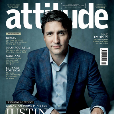 2018年01月英国《Attitude》男装系列款式期刊
