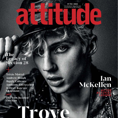 2018年06月英国《Attitude》男装系列款式期刊