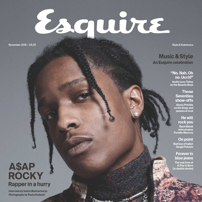 2018年11月英国《Esquire》男装系列款式期刊