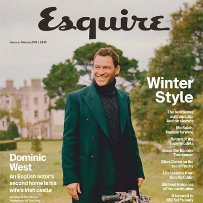 2019年1月英国《Esquire》男装系列款式期刊