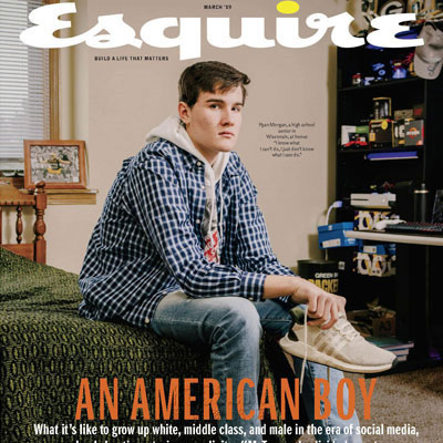 2019年3月美国《Esquire》男装系列款式期刊