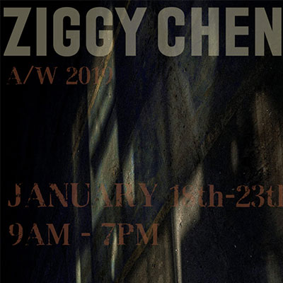 中国《ziggy chen》2019秋冬潮流前卫男装