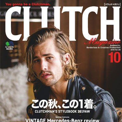 2019年10月日本《Clutch》男装及配饰杂志款式期刊
