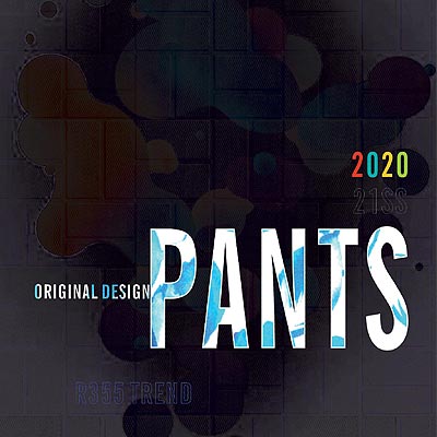 2020/21SS PANTS新商务裤子书籍（部分）