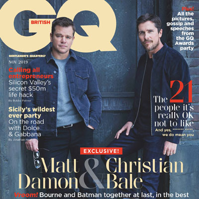 2019年11月英国《GQ》男性休闲杂志