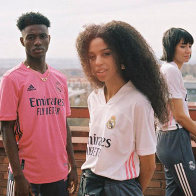 中国《Adidas x 皇家马德里》2020-21赛季主客场球衣男装女装