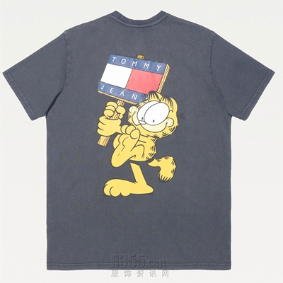 商场品牌-短袖-T恤【TOMMY JEANS X GARFIELD】