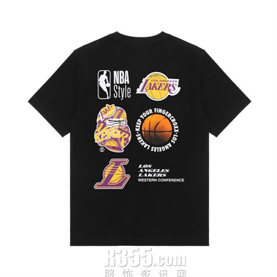 商场品牌-短袖-T恤【Fingercroxx X NBA x bigfoot】