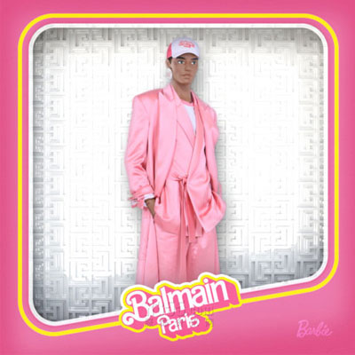 法国《Balmain x Barbie》2021秋冬商务休闲男装