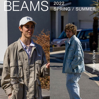 日本《BEAMS》2022春夏休闲时尚男装