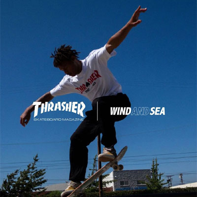 美国《THRASHER x WIND AND SEA》2022春夏休闲时尚男装